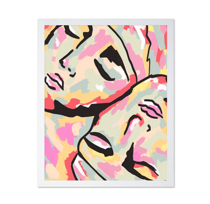 Abstract Faces Harmony No2