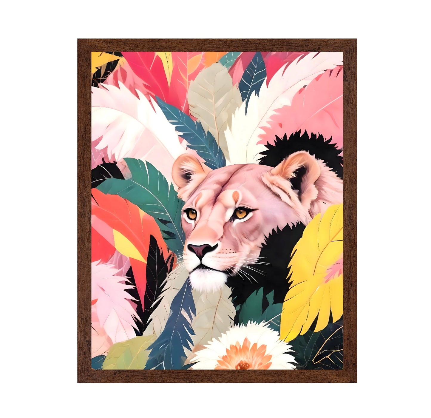 Lioness Jungle Portrait