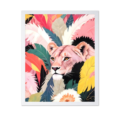 Lioness Jungle Portrait