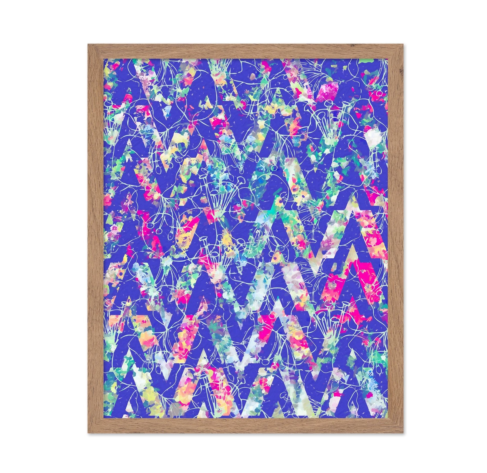 Floral Letter Pattern