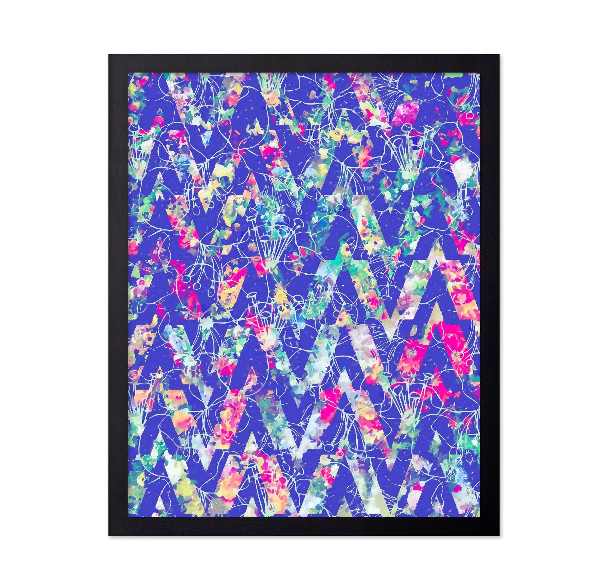 Floral Letter Pattern
