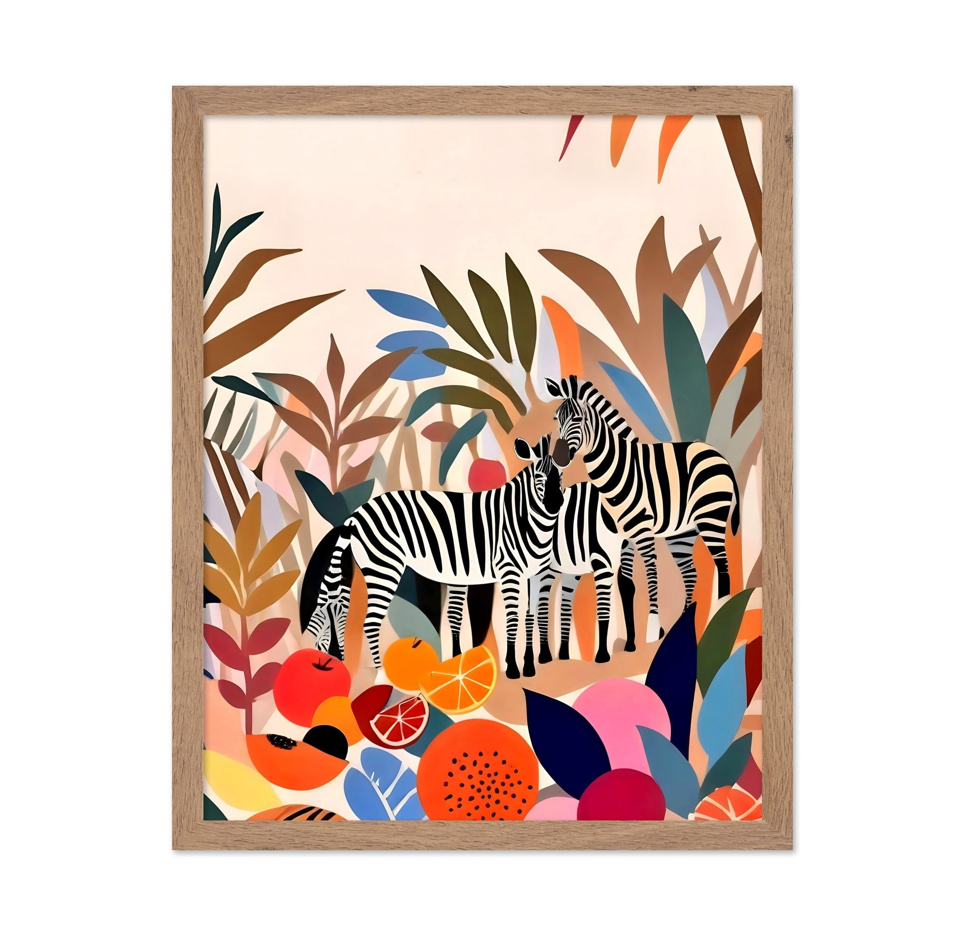 Tropical Zebra Garden