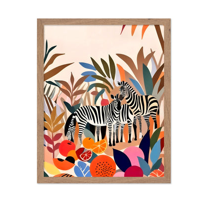 Tropical Zebra Garden