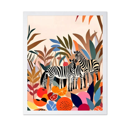 Tropical Zebra Garden