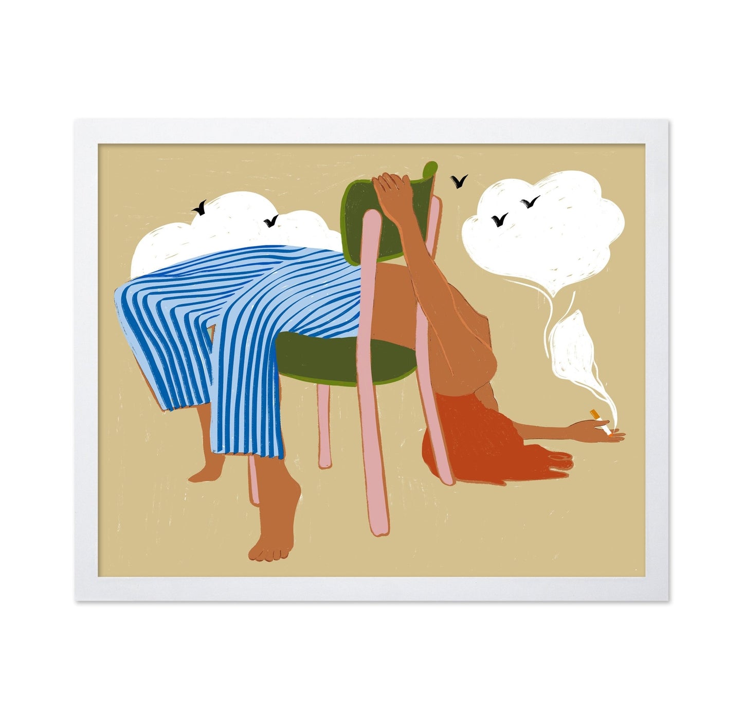 Melancholy Chair Scene