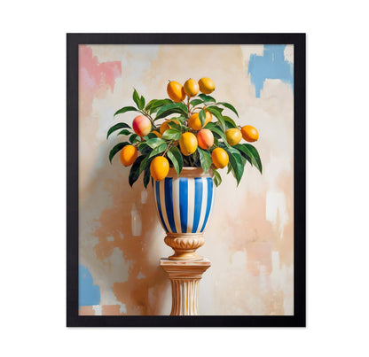 Lemon Vase Still Life No3