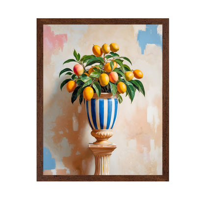 Lemon Vase Still Life No3