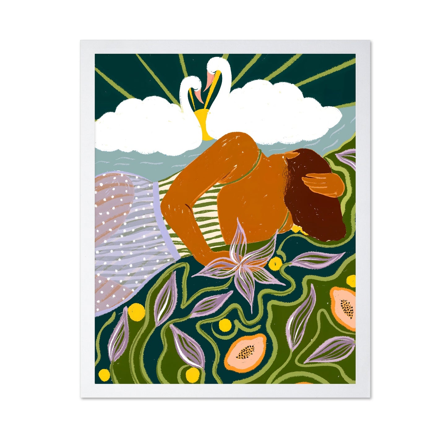Swan Dream Embrace