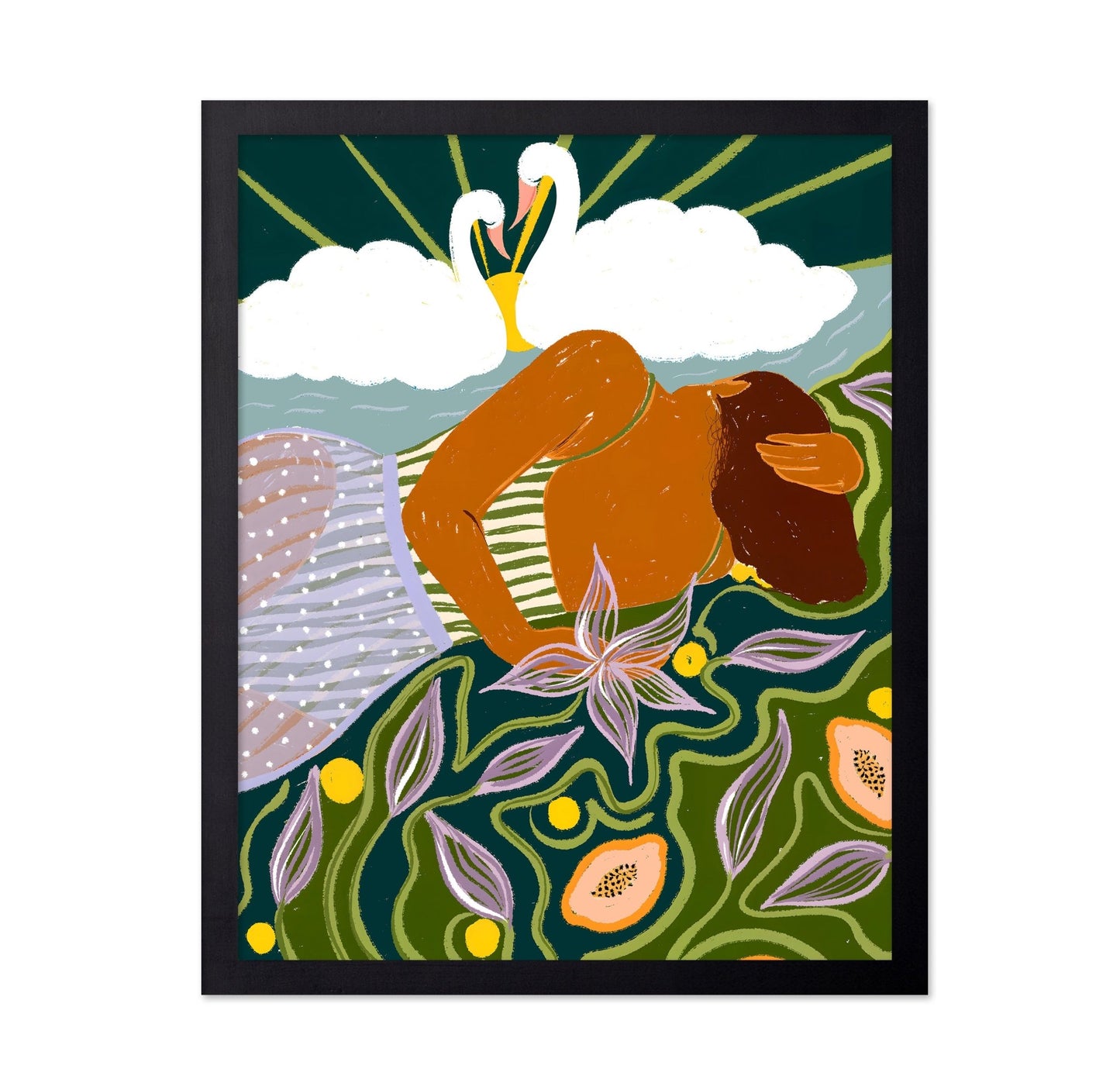 Swan Dream Embrace