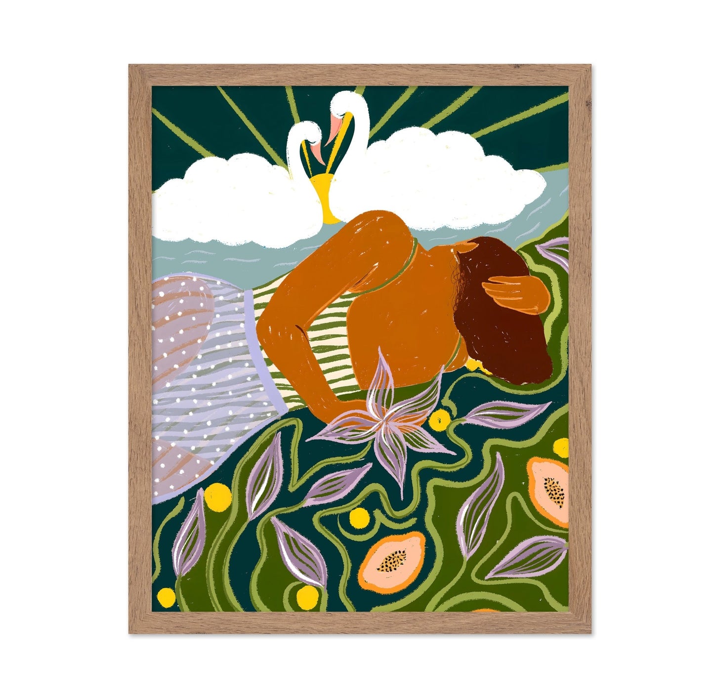 Swan Dream Embrace