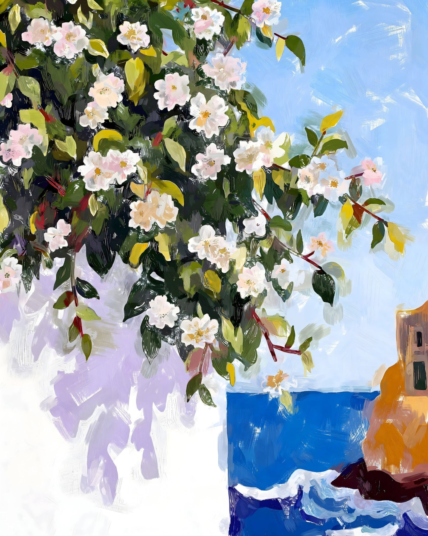 Coastal Blossom View