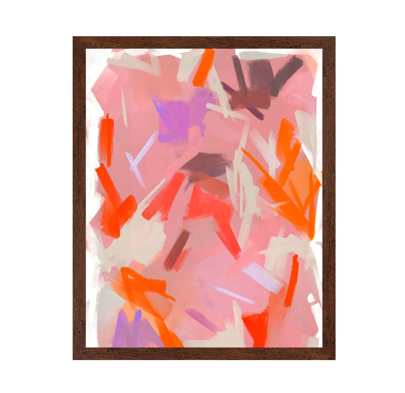 Peach Brush Chaos