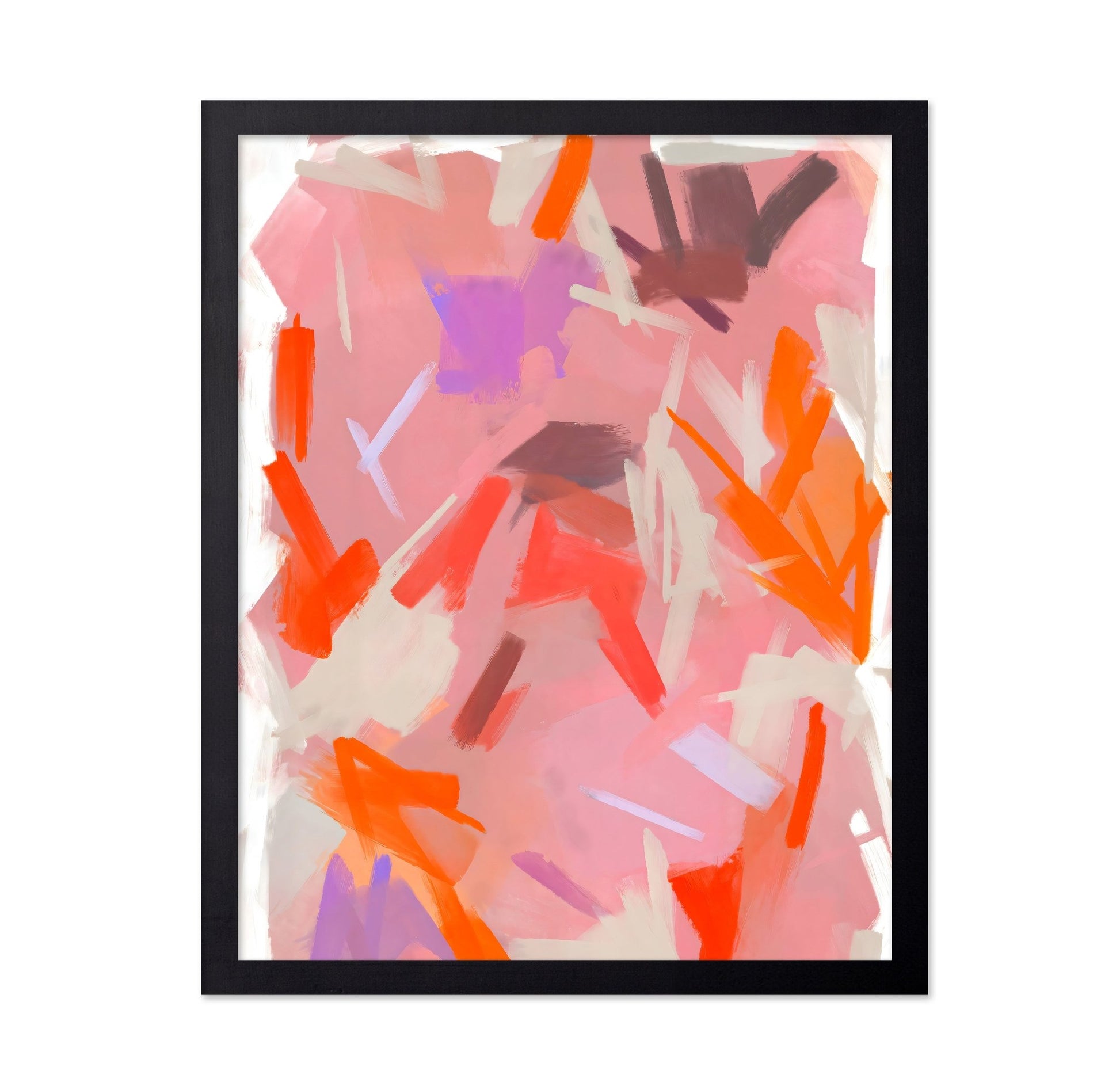 Peach Brush Chaos