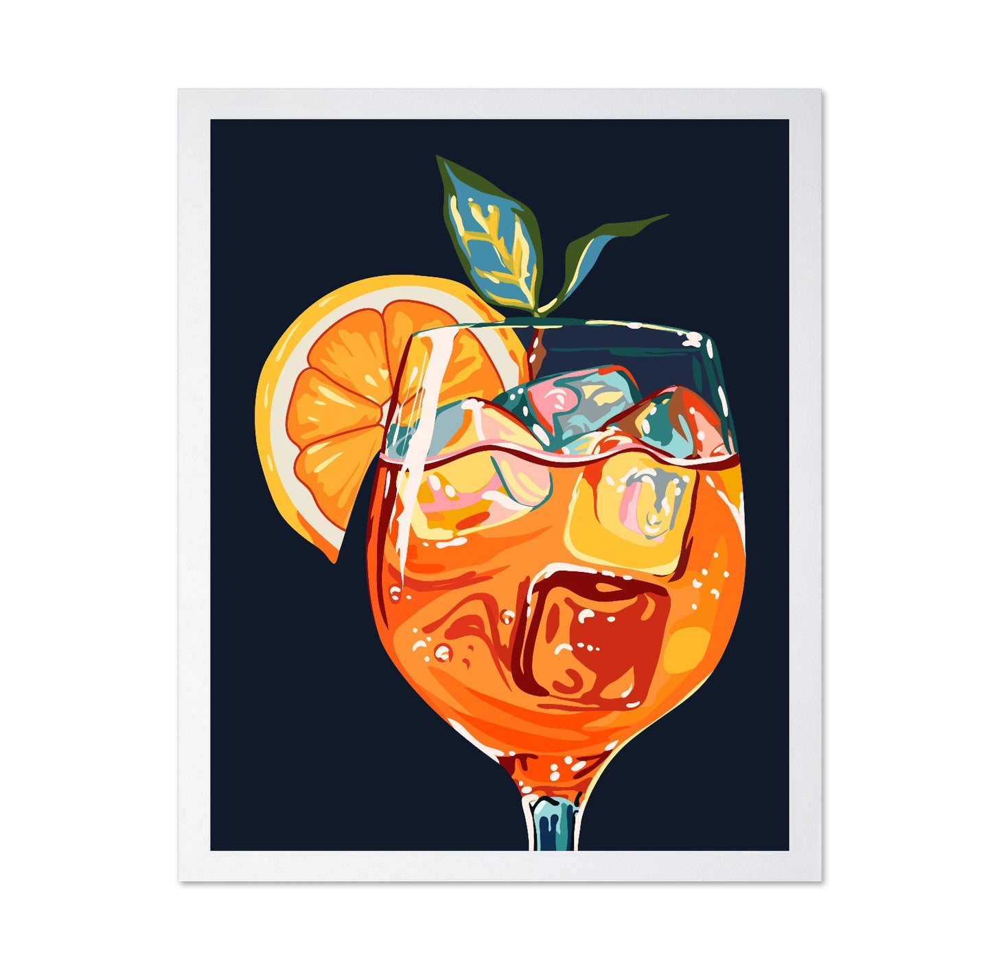Citrus Cocktail Glass