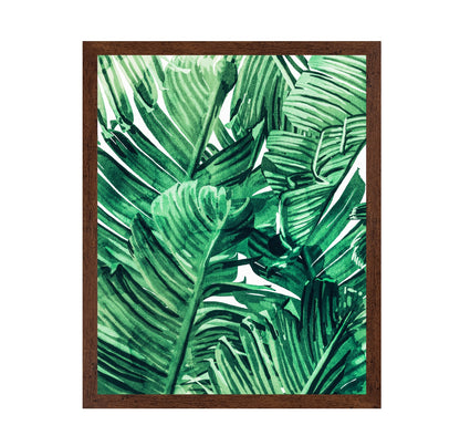 Green Tropical Leaves No1