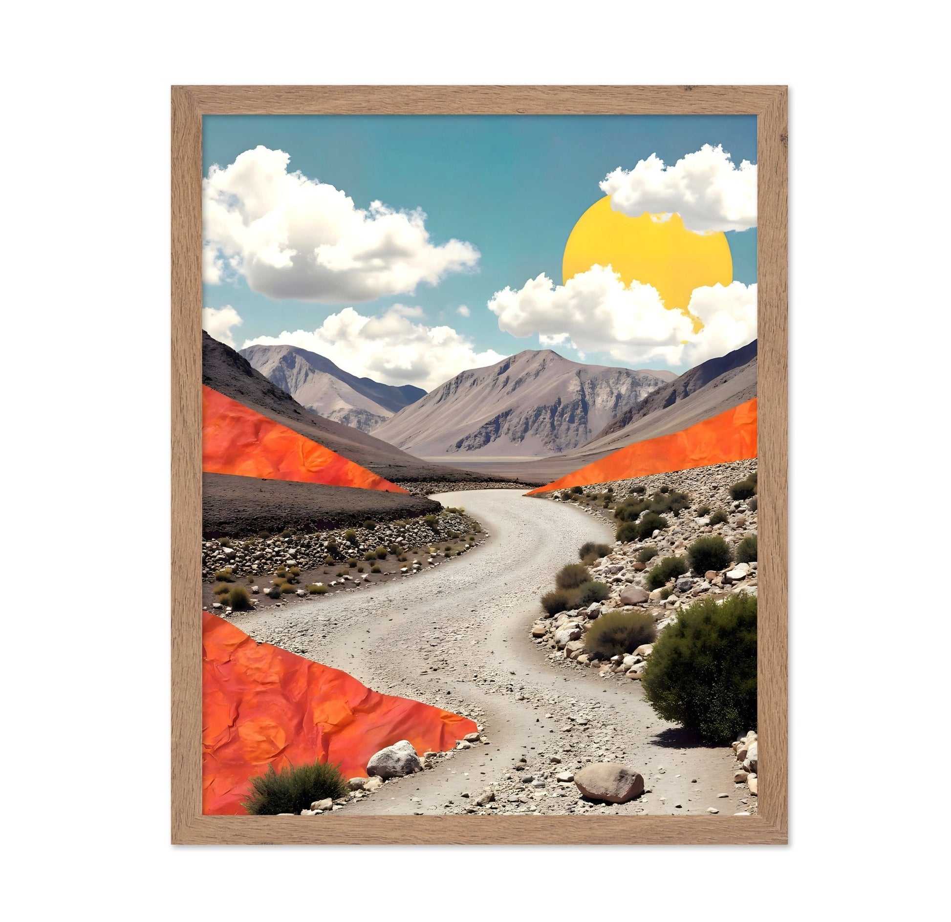 Surreal Desert Path No1