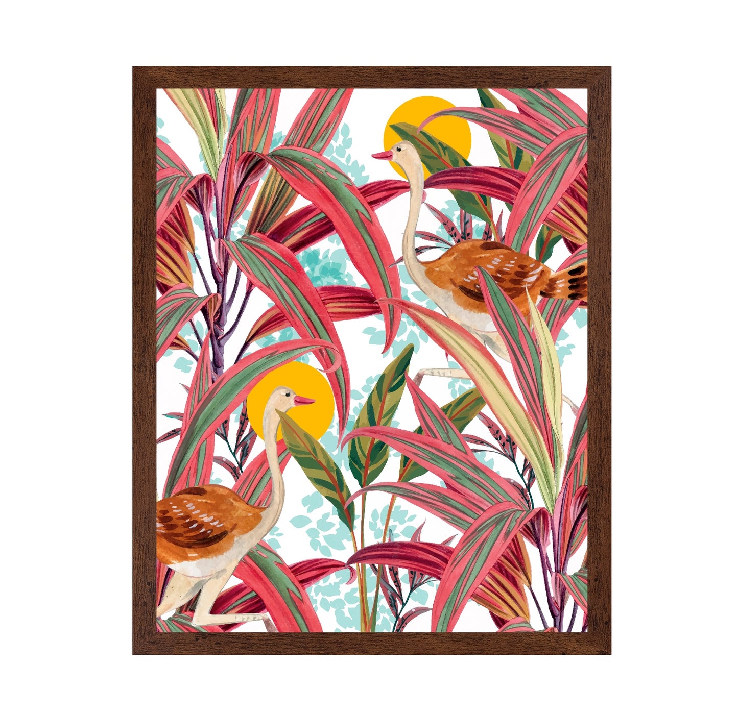 Tropical Bird Pattern