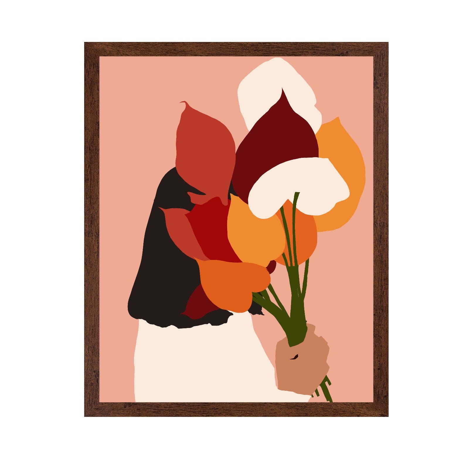 Abstract Flower Girl