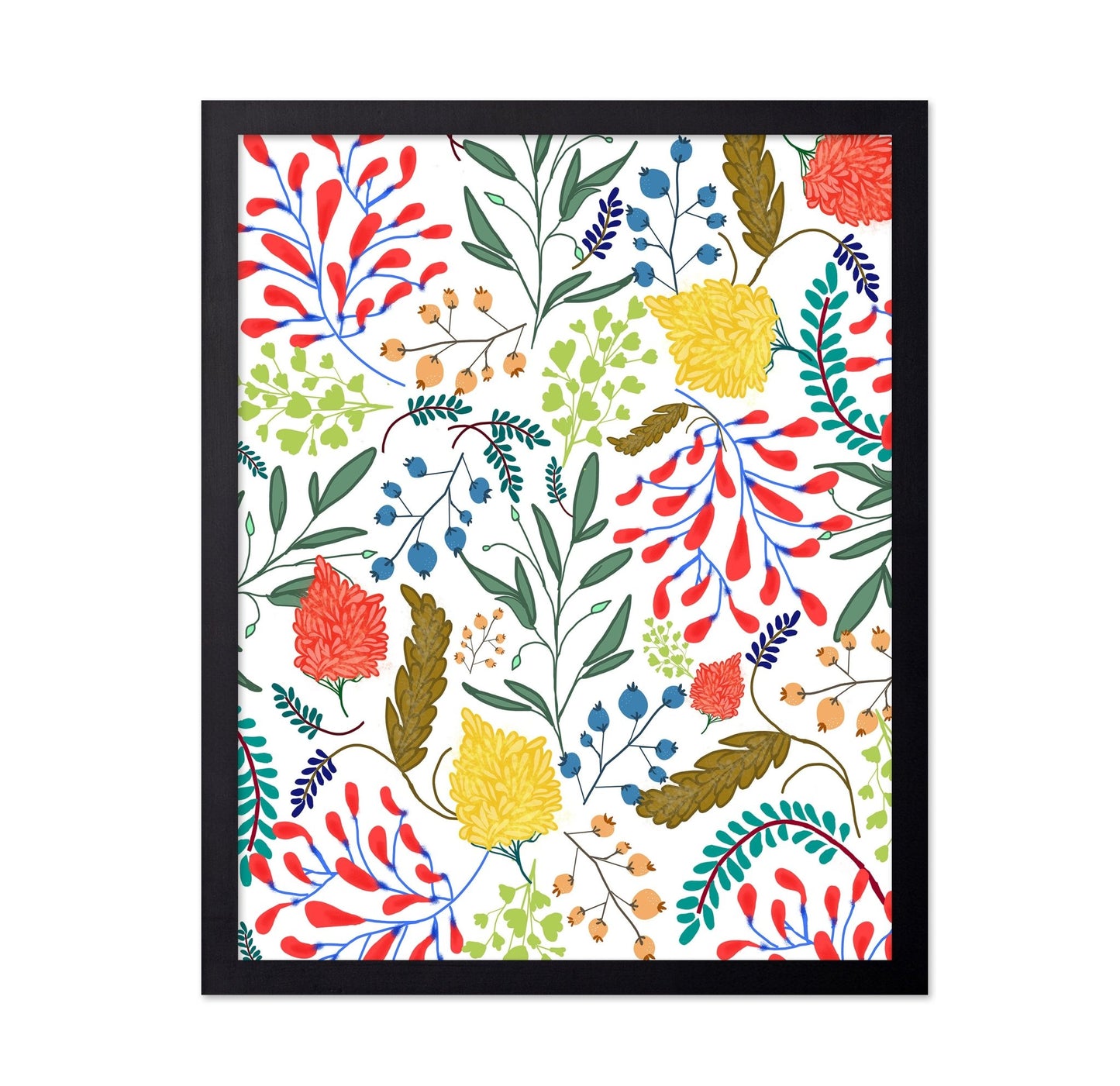 Playful Floral Pattern No1