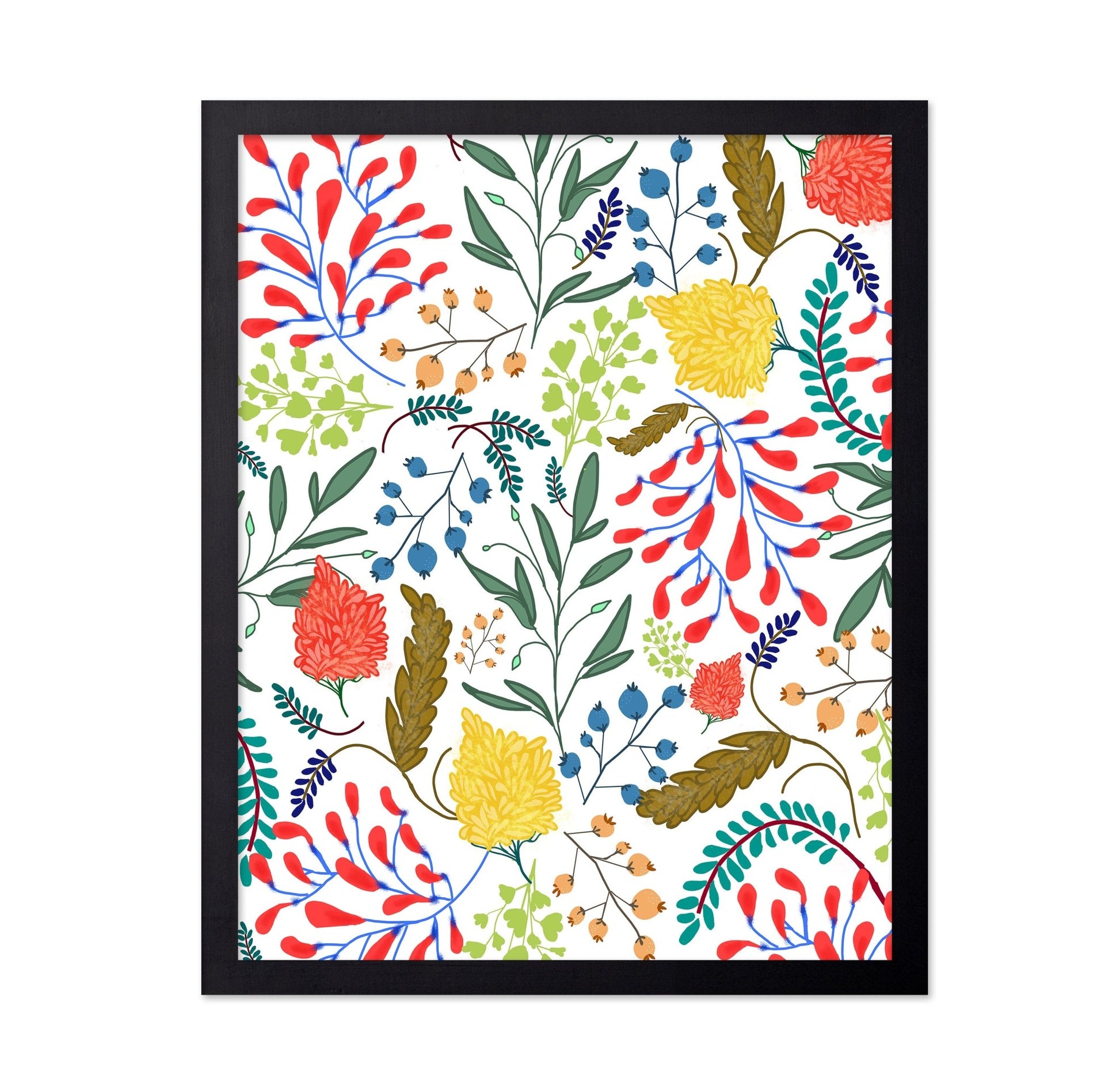 Playful Floral Pattern No1