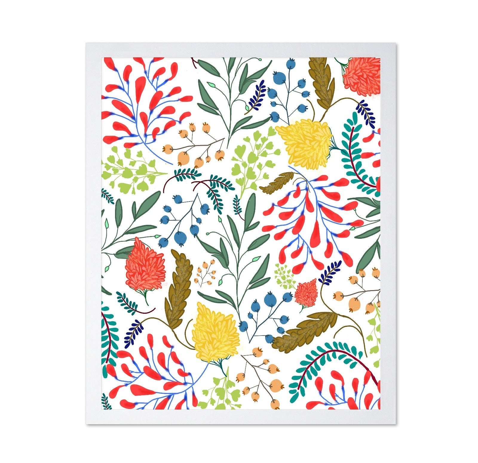 Playful Floral Pattern No1
