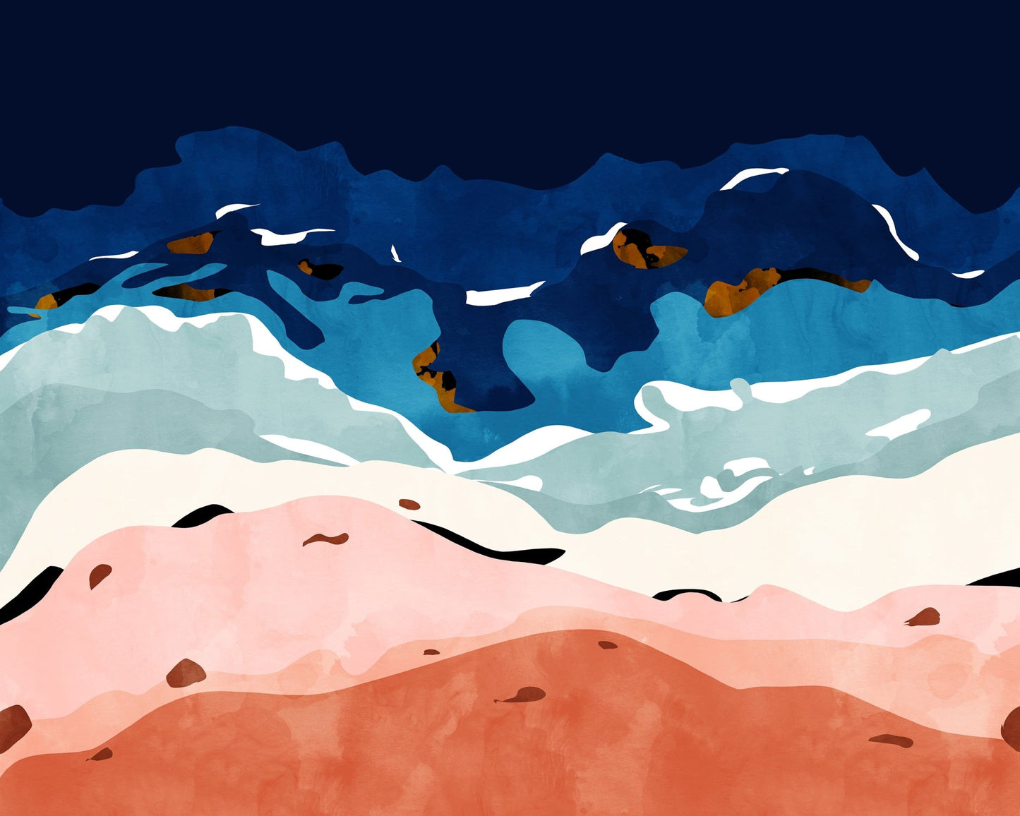 Coastal Wave Layers
