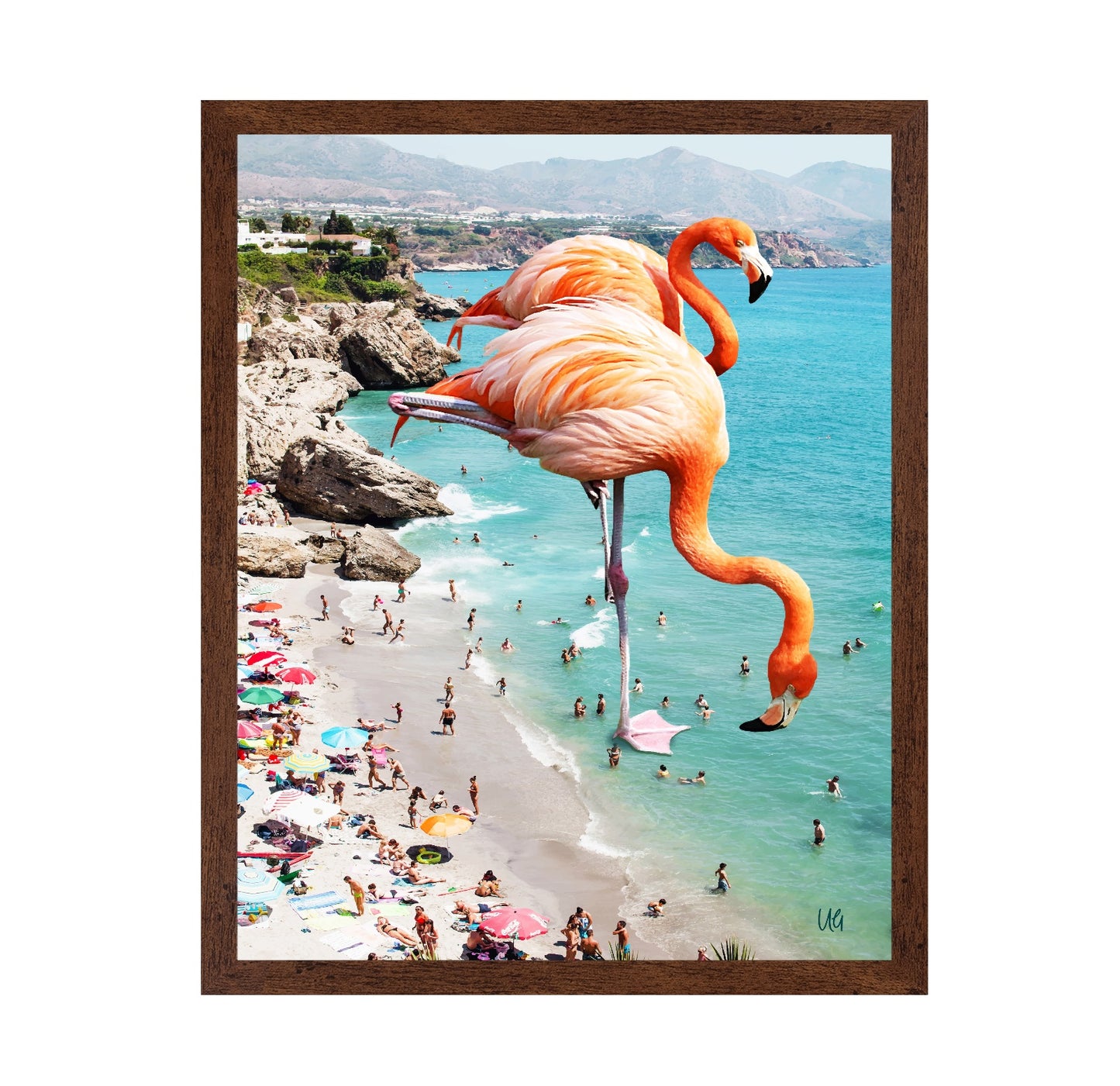 Giant Flamingo Beach