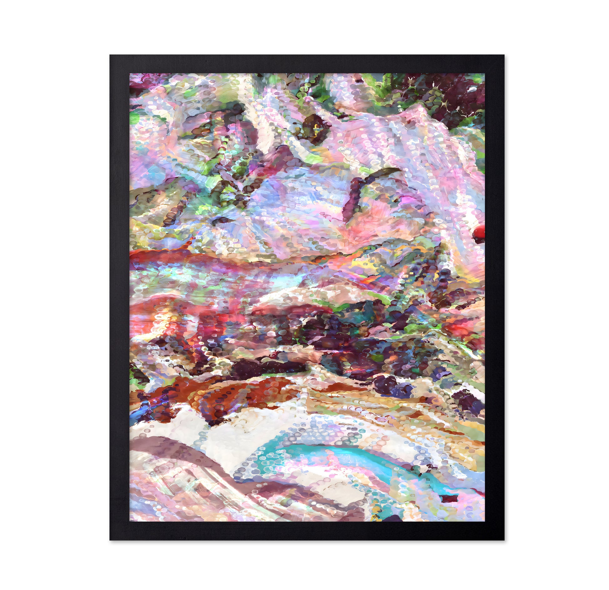 Colorful Mineral Flow