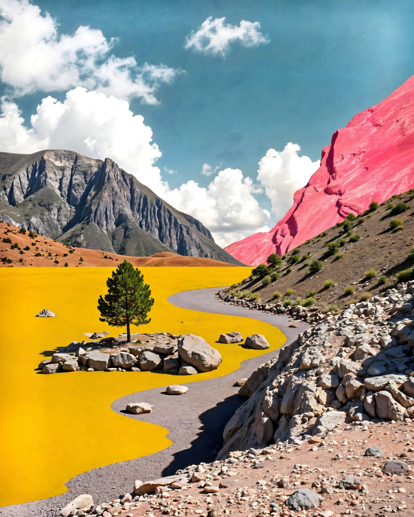 Surreal Desert Path No2