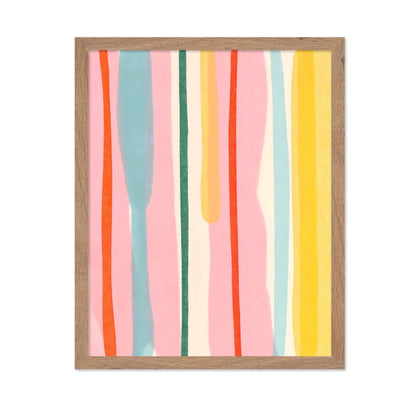 Pastel Stripe Lines