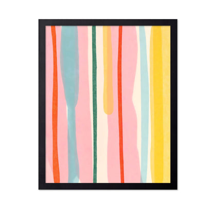 Pastel Stripe Lines