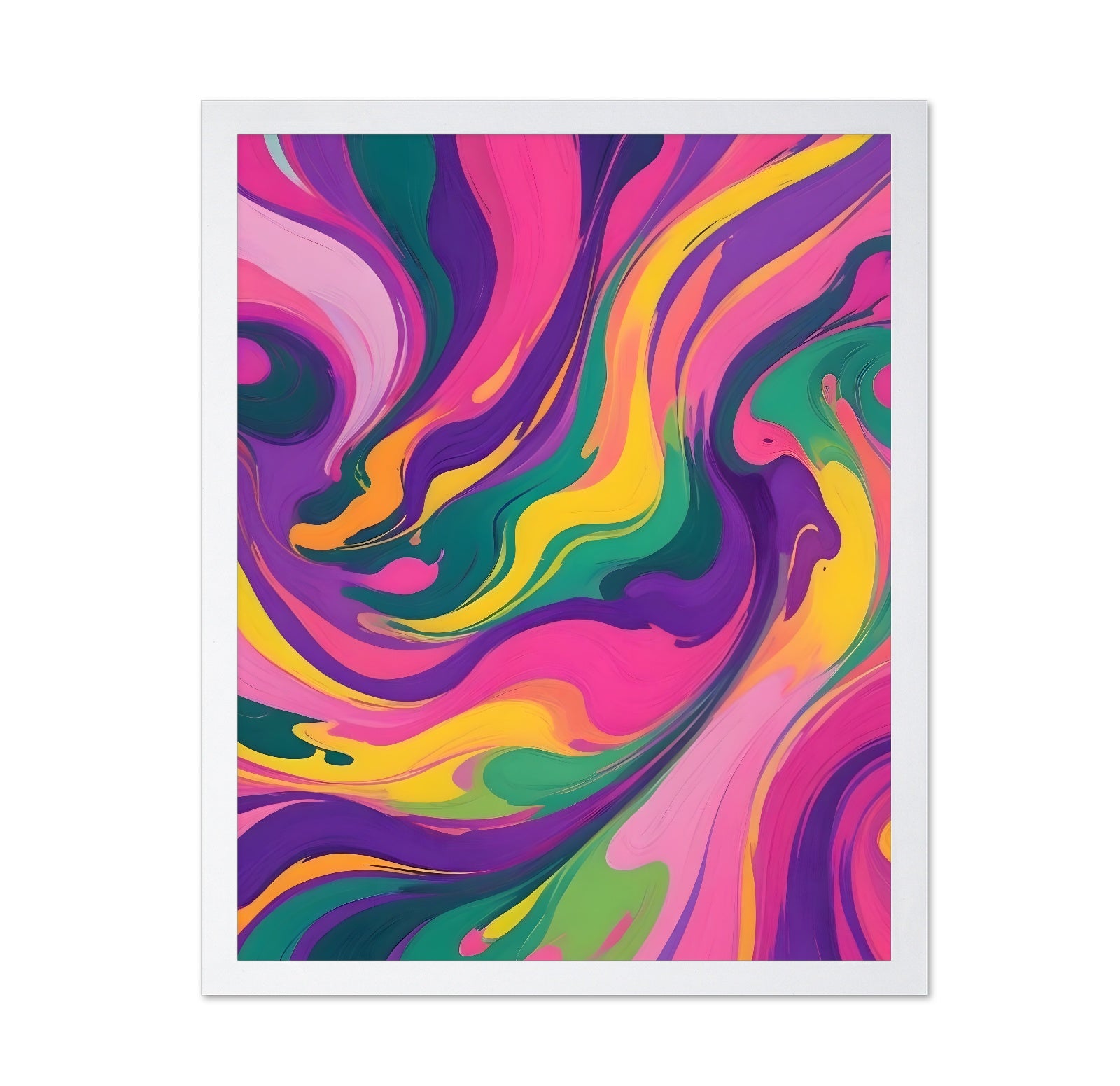 Vibrant Color Flow No1