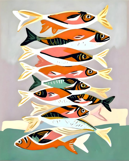 Colorful Fish Stack No2