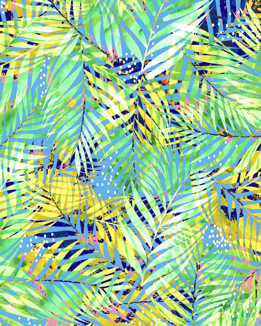 Tropical Palm Pattern