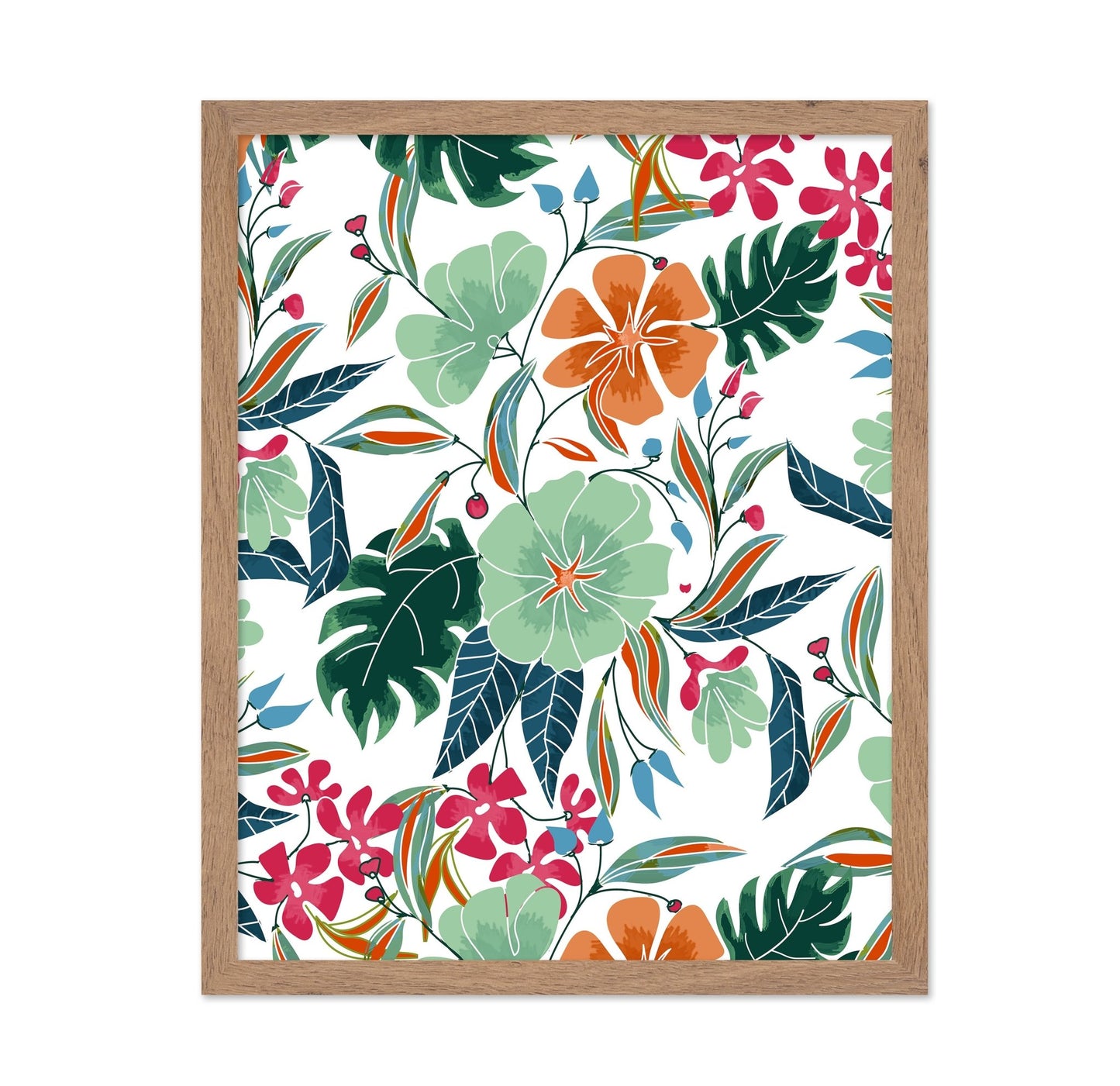 Tropical Floral Pattern No1