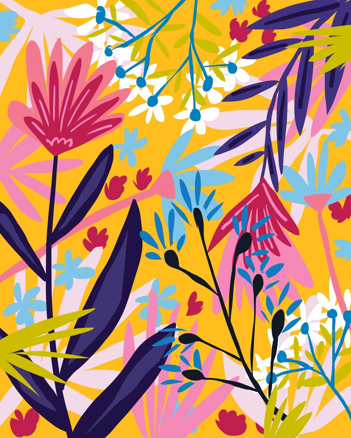 Bright Floral Pattern