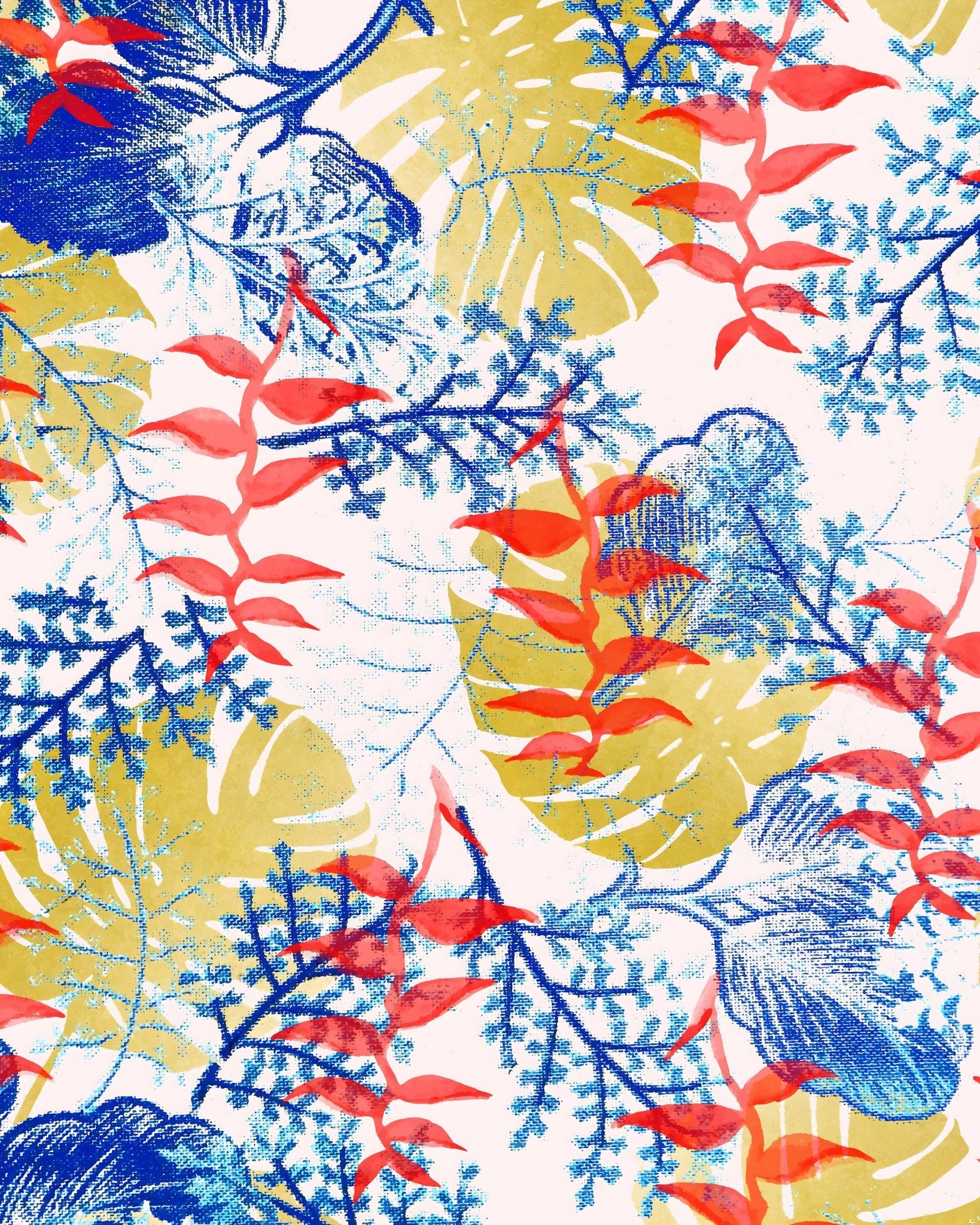 Tropical Leaf Pattern No2