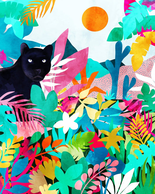 Jungle Panther Scene