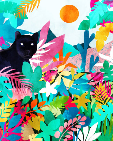 Jungle Panther Scene