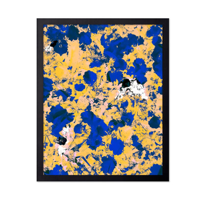 Blue Yellow Floral Mix