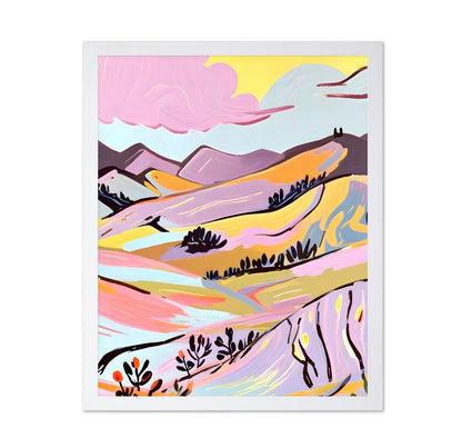 Pastel Rolling Hills No2
