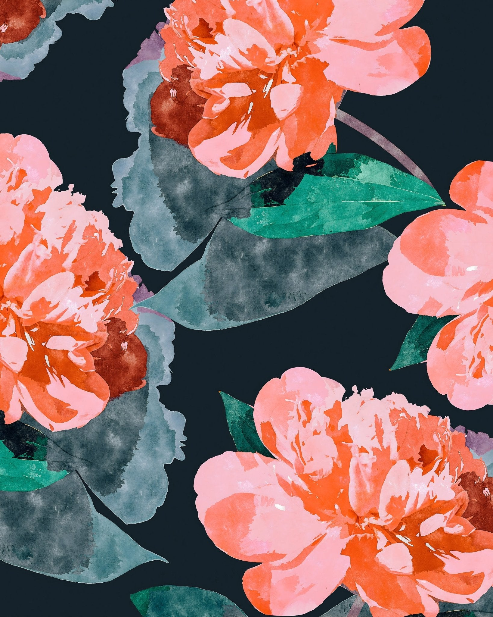 Coral Bloom Pattern