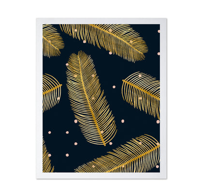 Gold Palm Pattern