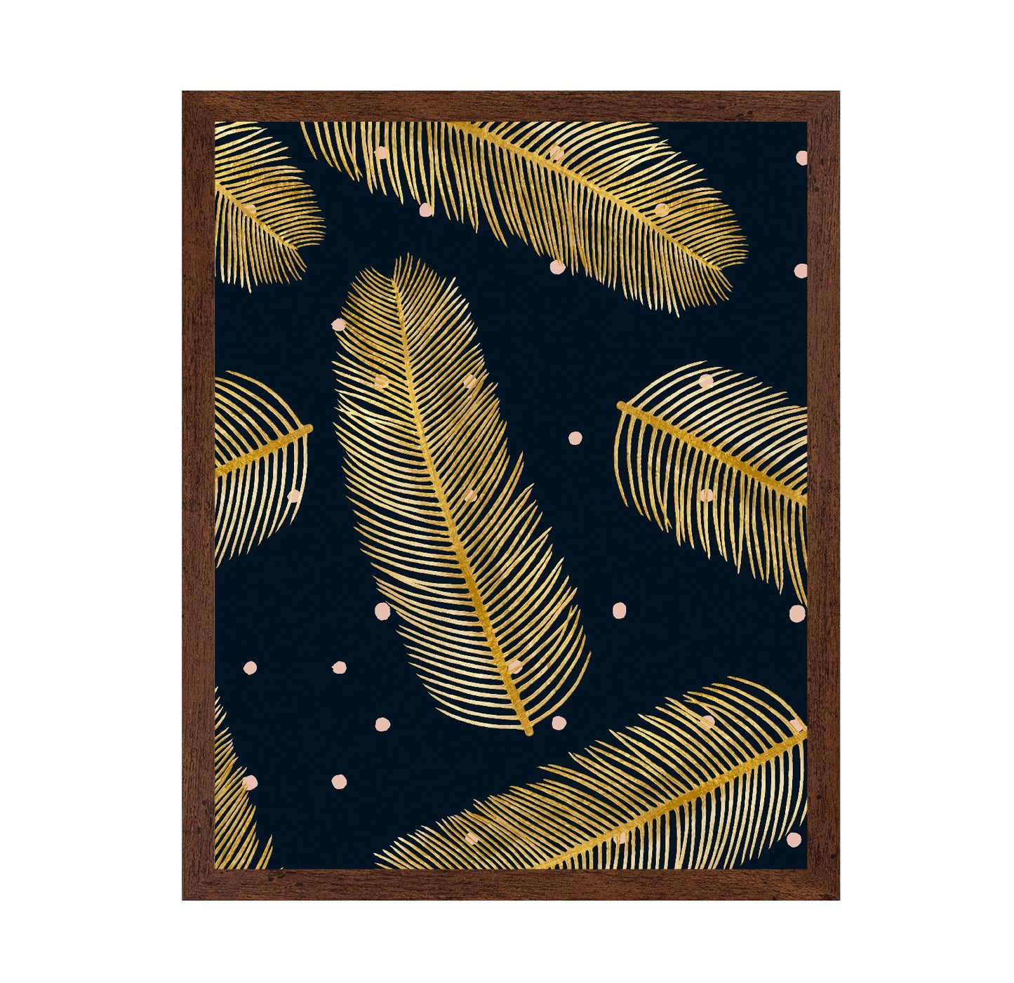 Gold Palm Pattern