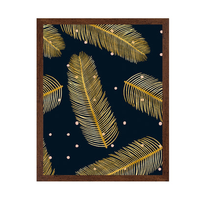 Gold Palm Pattern
