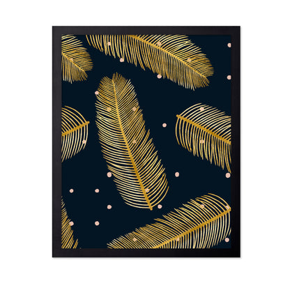 Gold Palm Pattern