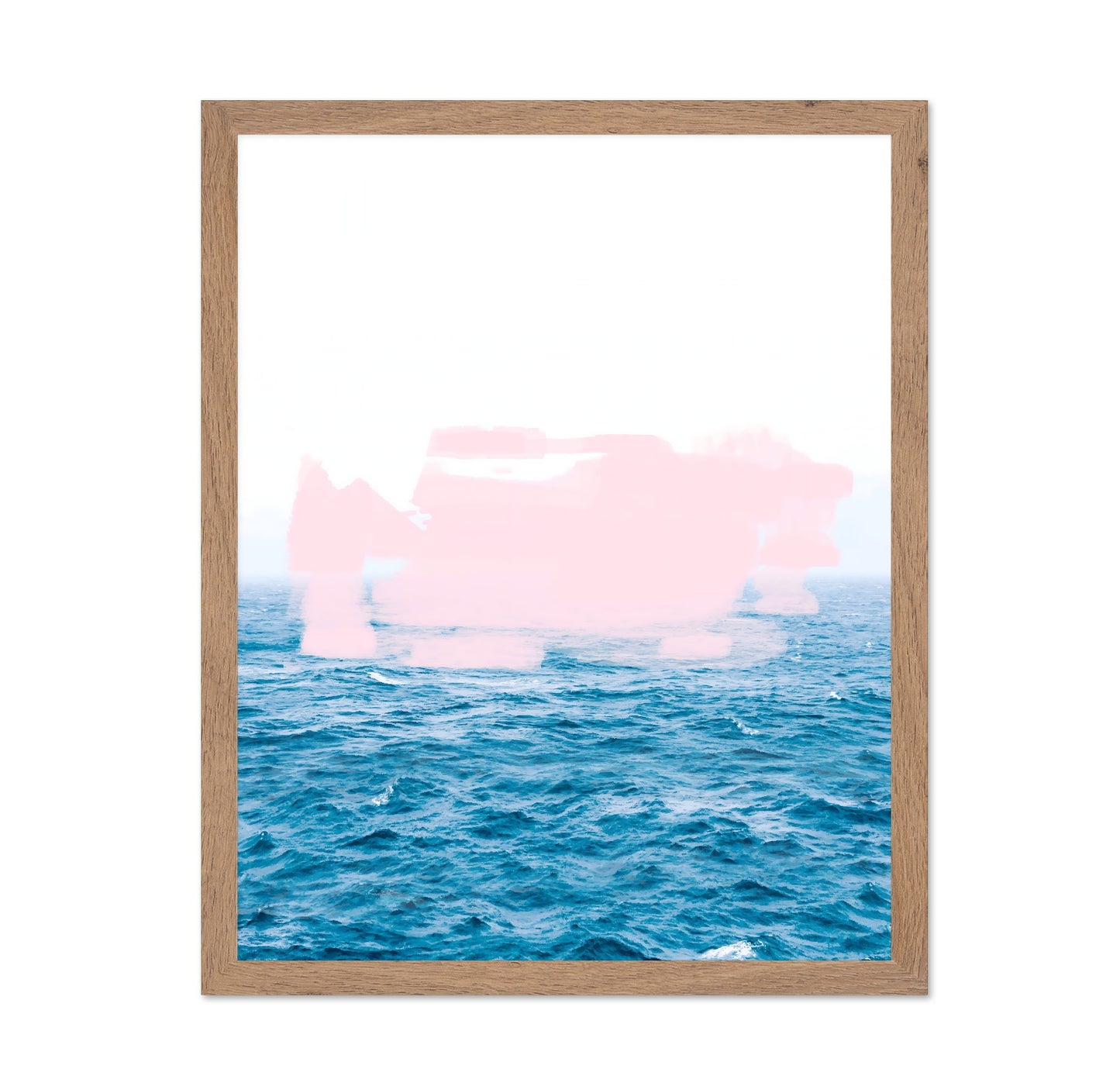 Misty Ocean Horizon