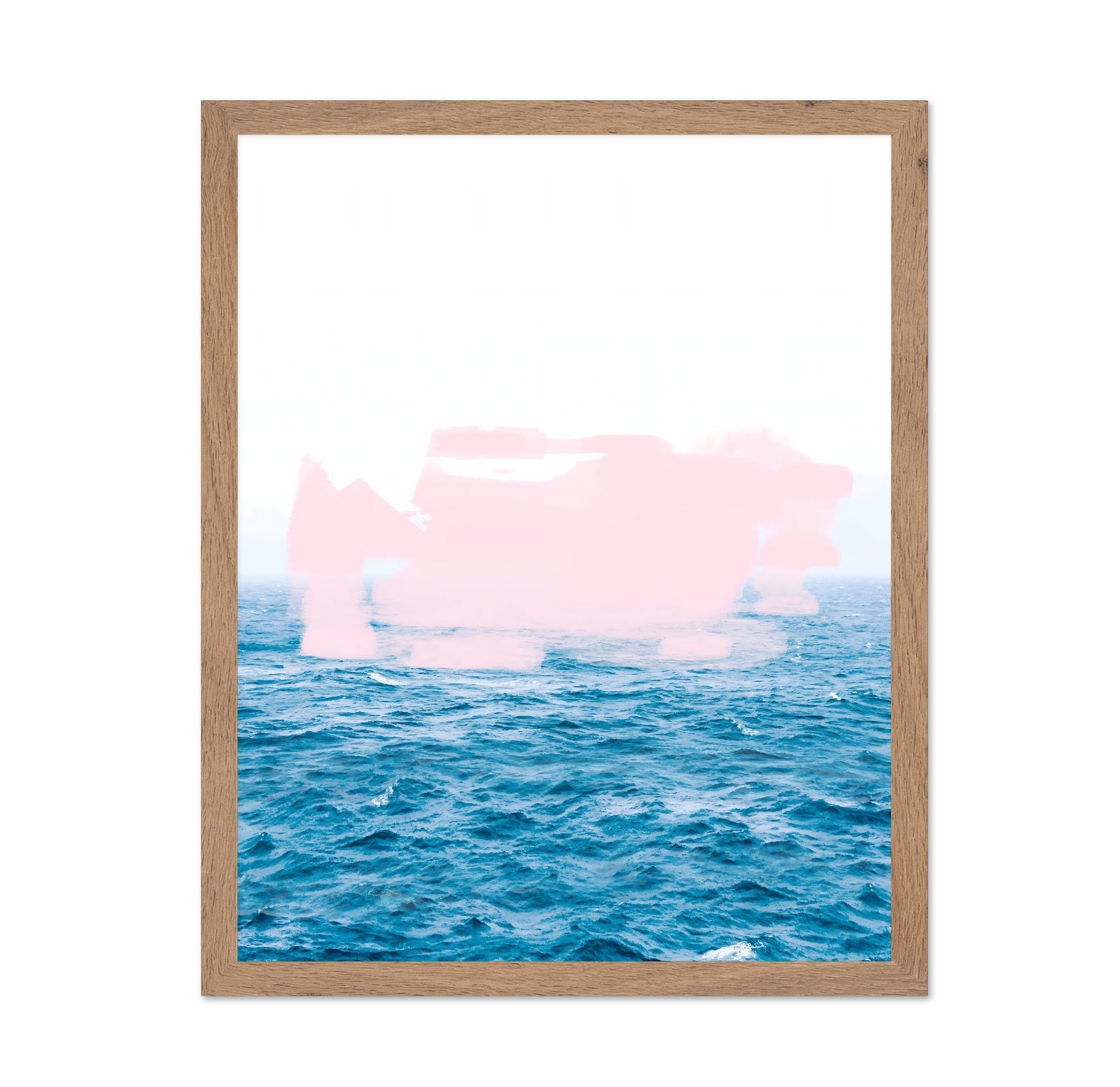 Misty Ocean Horizon