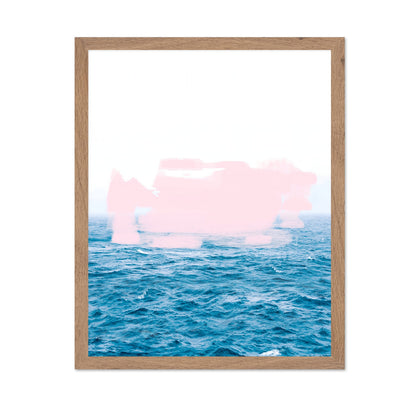 Misty Ocean Horizon