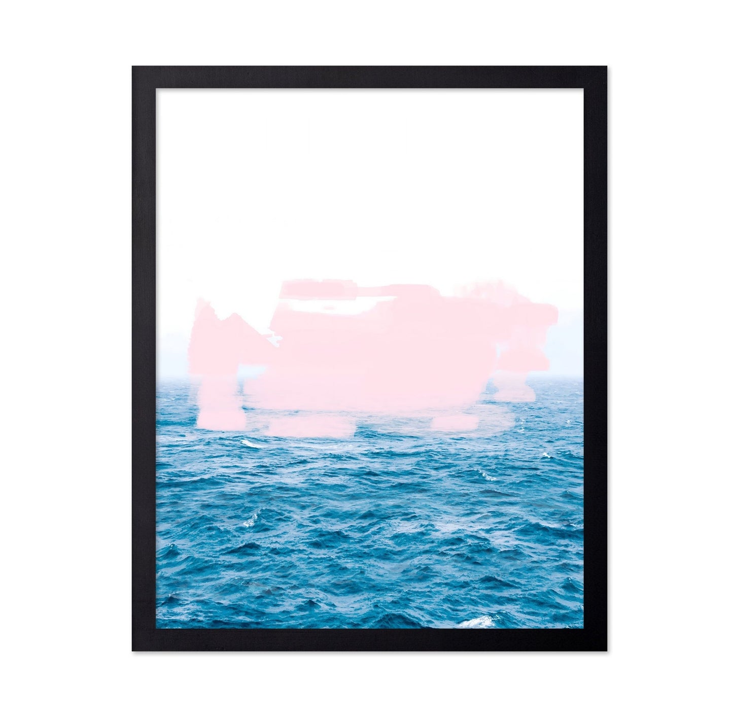 Misty Ocean Horizon